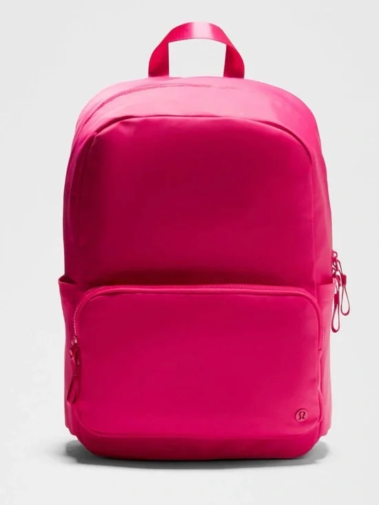 🆕 LULULEMON Everywhere Backpack 22L Calypso Pink/Sheer Oak NWT - Picture 1 of 16
